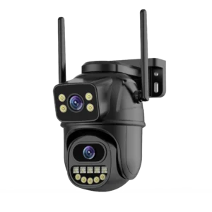 ICSee Cam ra de surveillance ext rieure PTZ IP WiFi HD 4K 8MP dispositif de s 1