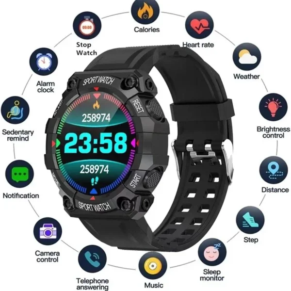 Montre connectée FD68 - Android, IOS