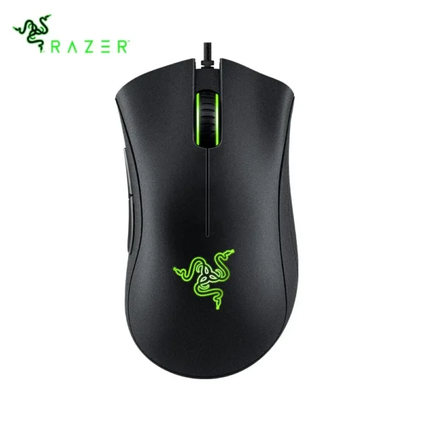 Noir Razer DeathAdder Essential Filaire Gaming Souris 6400DPI Capteur Optique 5 Ind pendamment Boutons Pour PC